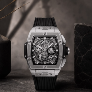 RÉVÉLIAA — NOIR SKELETON CHRONOGRAPH